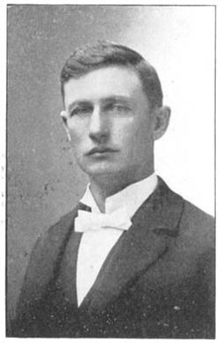 Portrait of Edwin M. Capps, San Diego City Engineer and former Mayor